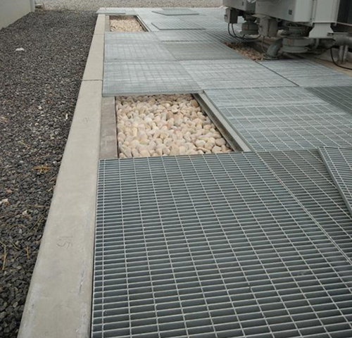 鍍鋅鋼格柵板應用在變電站事故油池項目-鍍鋅鋼格板 鍍鋅鋼格柵板應用在變電站事故油池項目-鍍鋅鋼格板